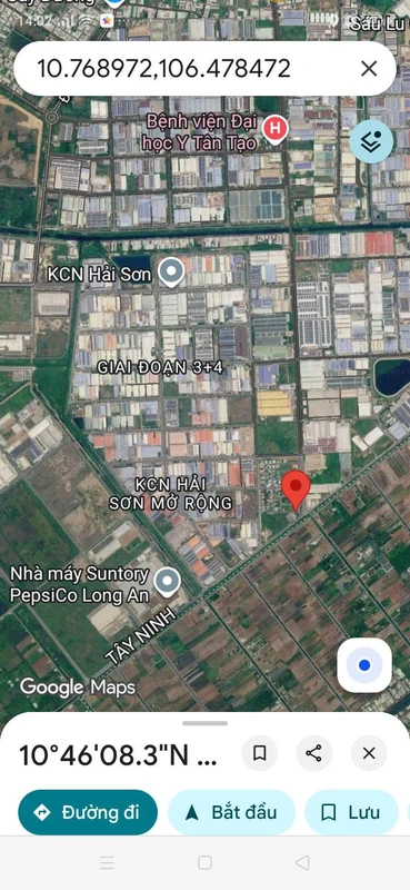 Bán nền đất 100m² tại KDC Galaxy, Đức Hòa, Tây Ninh giá 1,3 tỷ