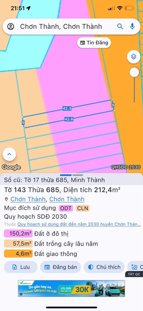 Bán nhà trọ 200m2 Đường 40 Minh Thành 770 triệu - Ảnh thu nhỏ 4