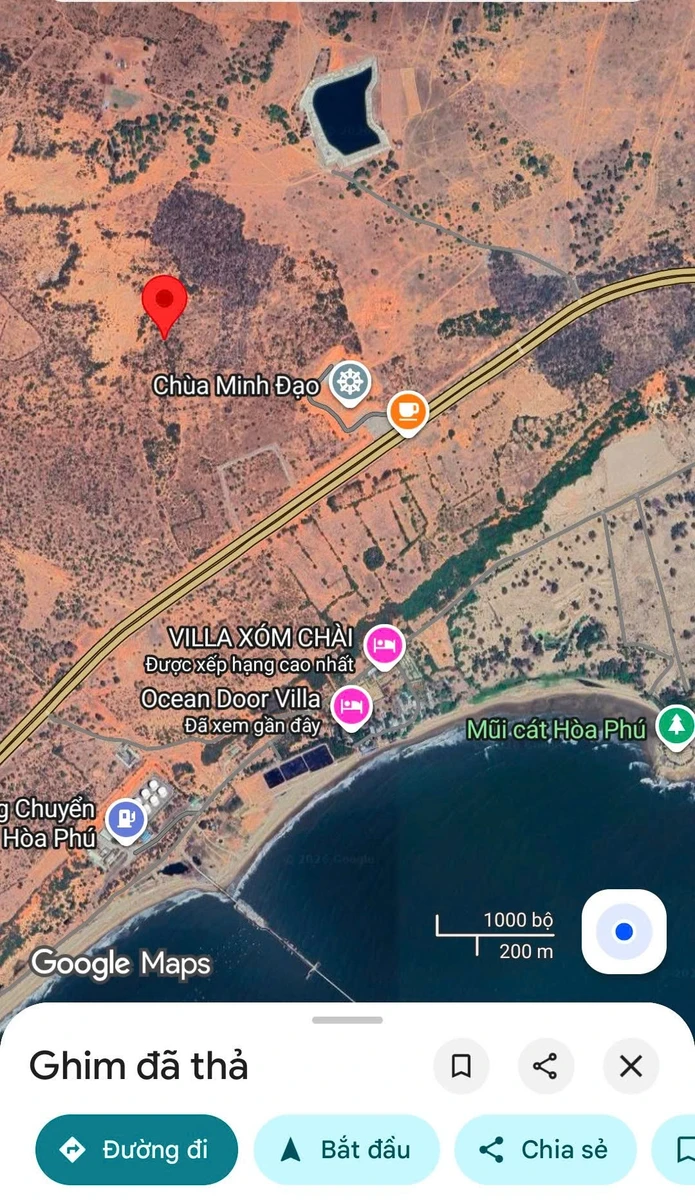 Bán đất 2,5ha view biển & điện gió Phan Rí Thành, Bình Thuận - Ảnh 1