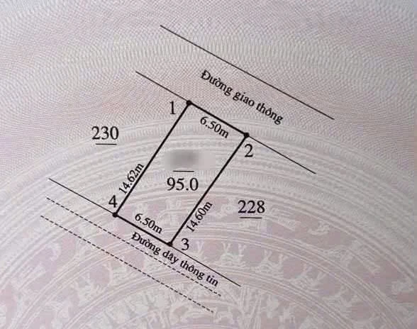 Bán đất Hùng Sơn 95m2 1 tỷ mặt tiền 6,5m - Ảnh 1