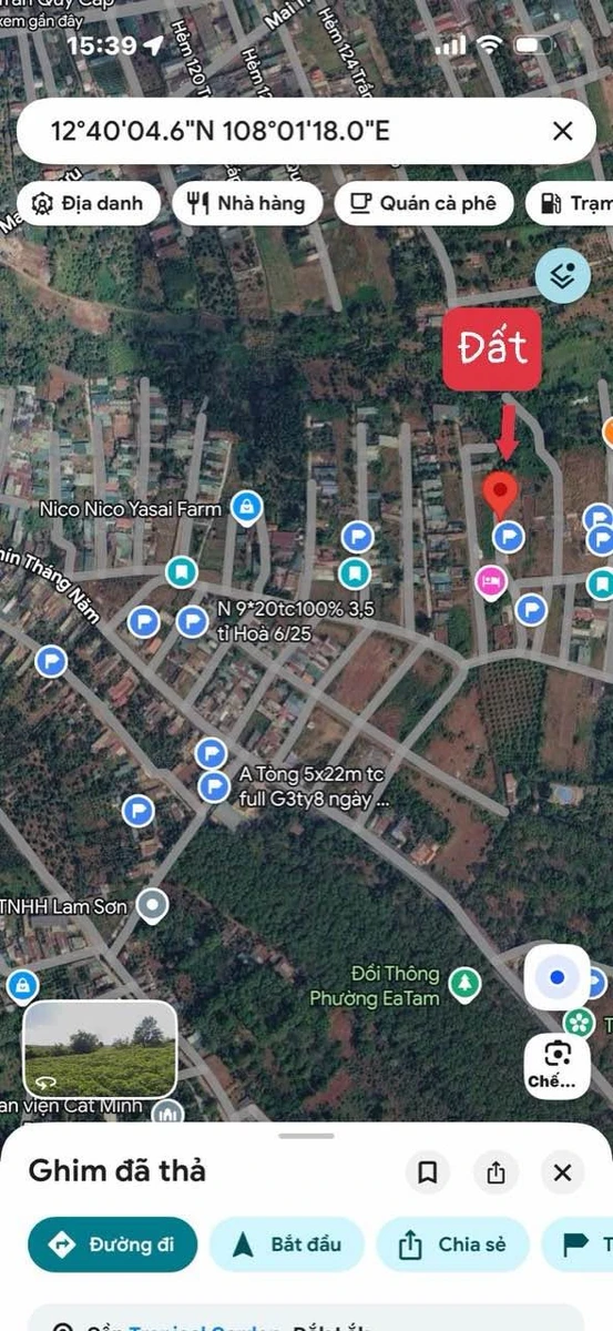 Bán đất 100m² khu Tái định cư 19/5, giá 1,6 tỷ - Ảnh 1