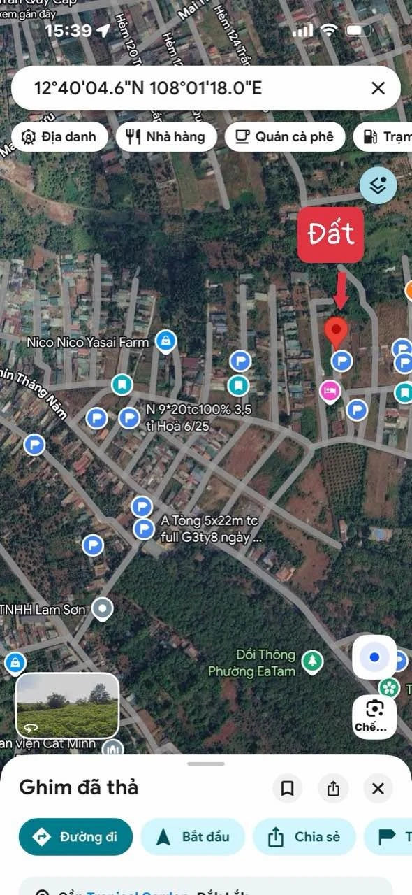 Bán đất 100m² khu Tái định cư 19/5, giá 1,6 tỷ - Ảnh 1