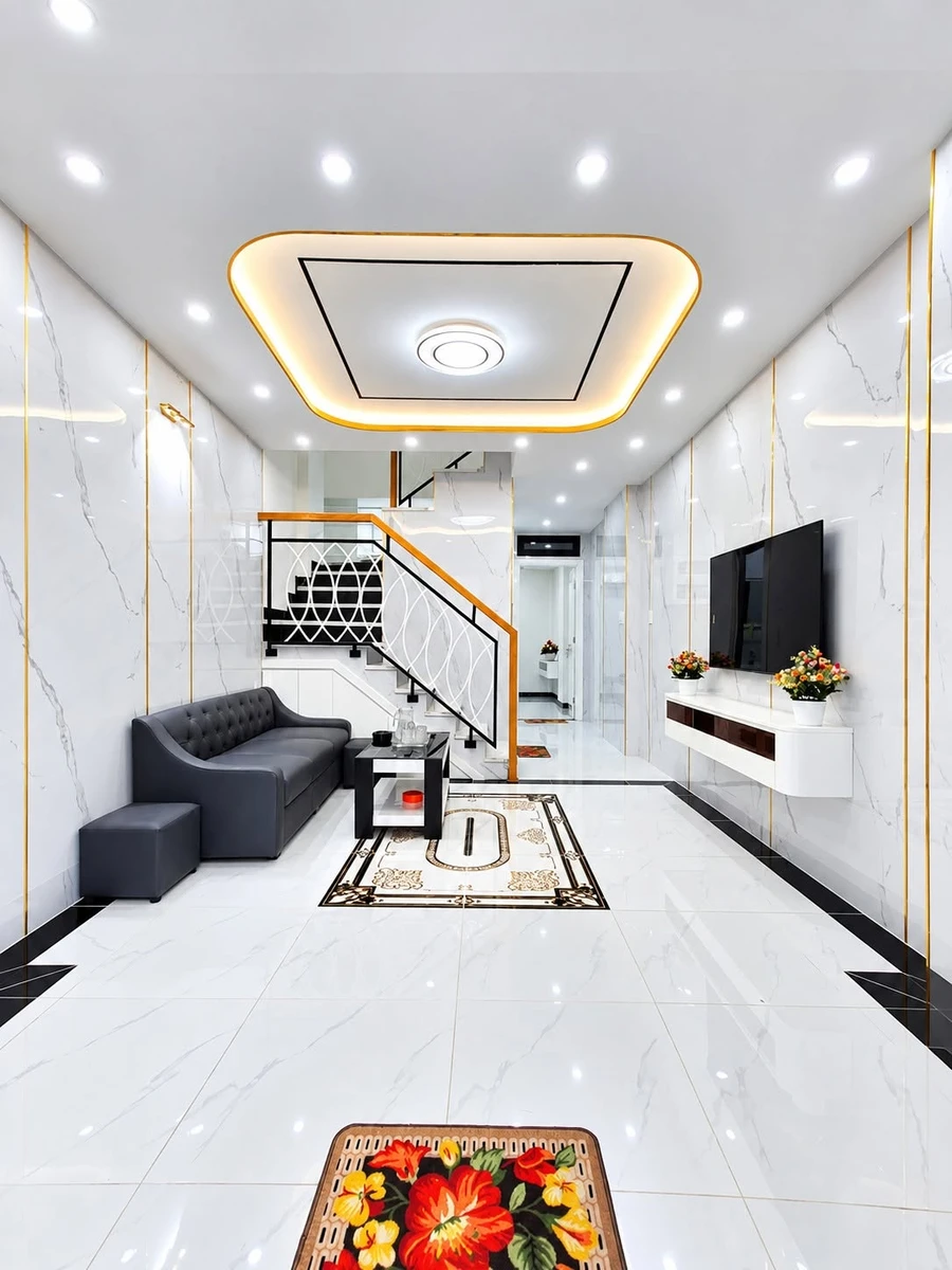Bán nhà góc 2 mặt tiền 40m2, 2 tầng 3PN, ô tô đậu nhà, Phan Văn Trị, Gò Vấp - Ảnh thu nhỏ 3