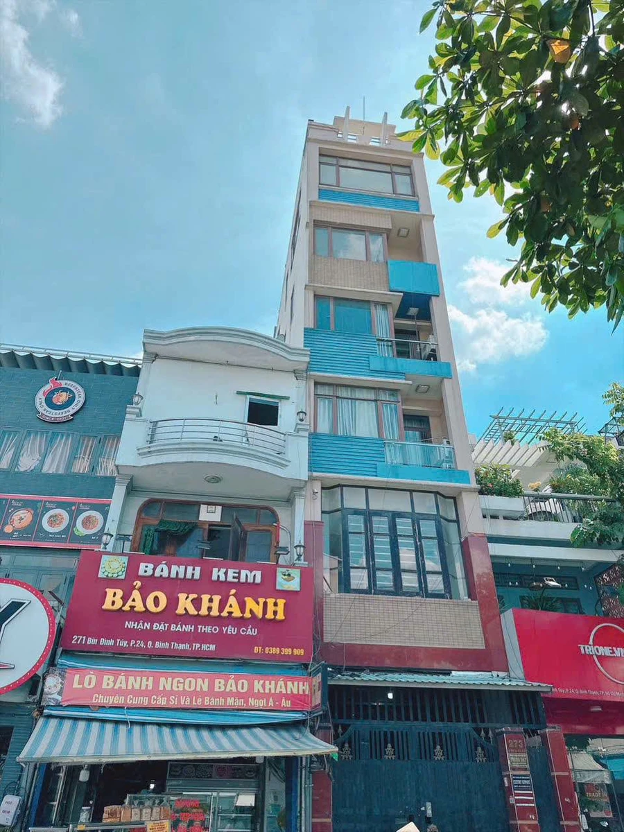 Bán nhà phố mặt tiền 7 lầu 78.66m² Bùi Đình Tuý, 19.9 tỷ - Ảnh 1