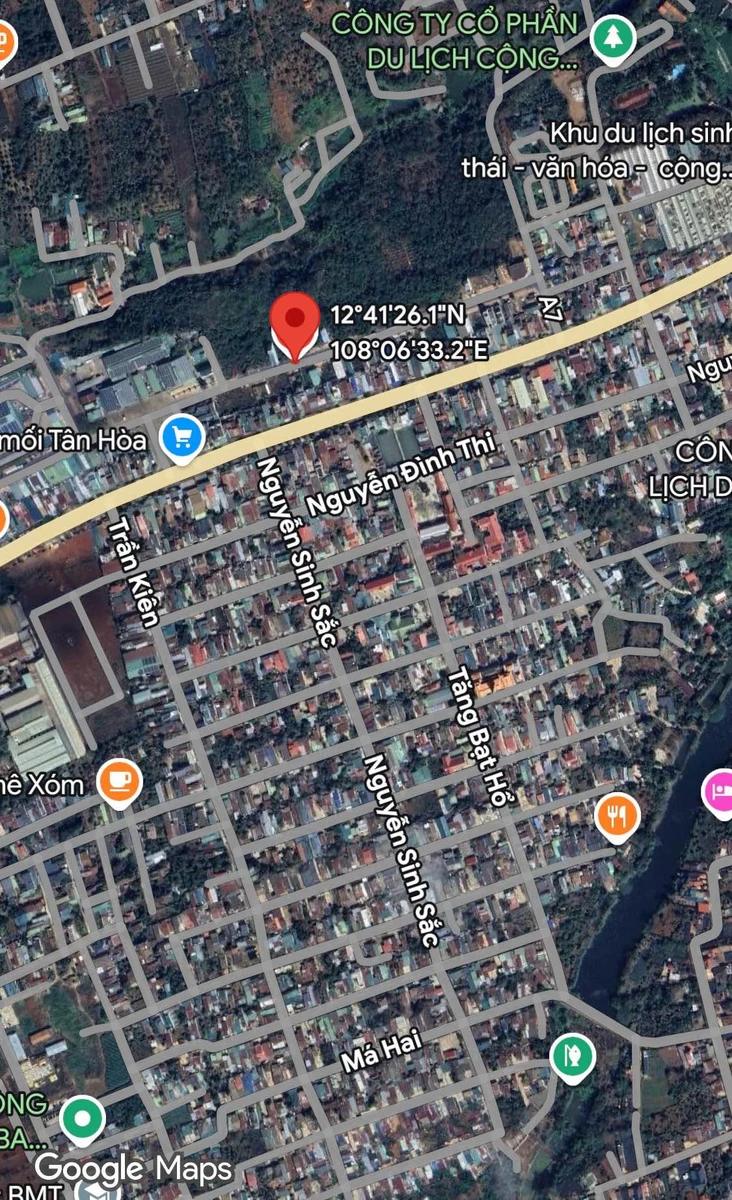 Bán 2 lô đất thổ cư 5x20m đường Rơ Chăm Ơn, Phường Tân Hoà, Buôn Ma Thuột - Ảnh 1