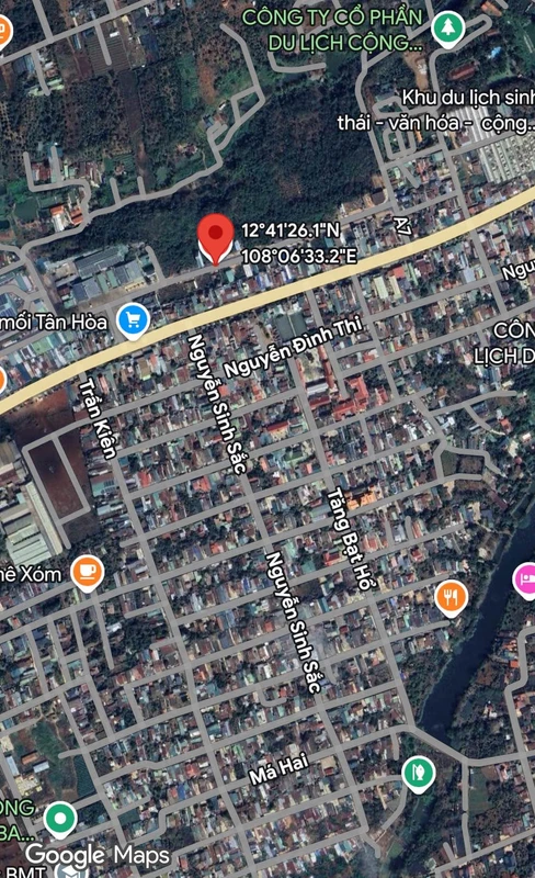 Bán 2 lô đất thổ cư 5x20m đường Rơ Chăm Ơn, Phường Tân Hoà, Buôn Ma Thuột