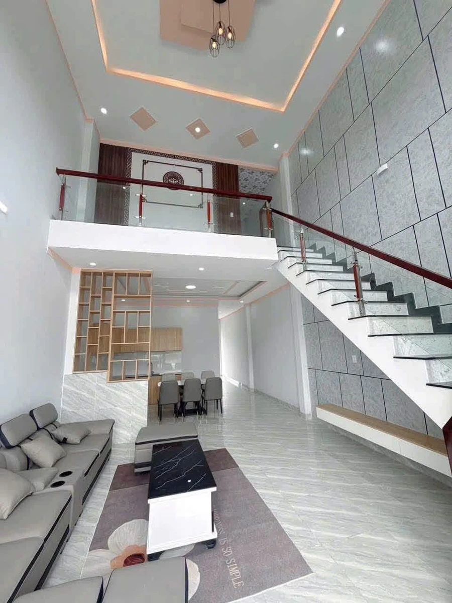 Bán nhà lầu lửng sân vườn 205m² Bến Cát Bình Dương - Ảnh thu nhỏ 5