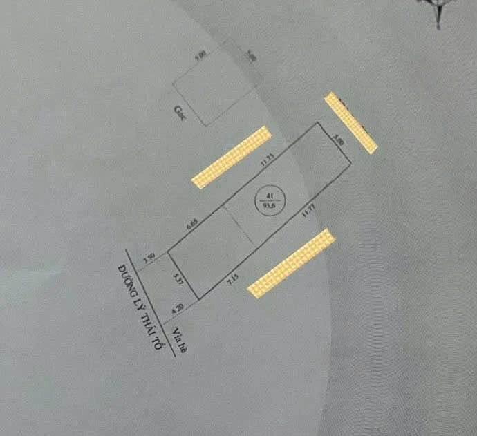 Bán nhà mặt tiền Lý Thái Tổ 95.6m² Quy Nhơn 9 tỷ 390 - Ảnh 1
