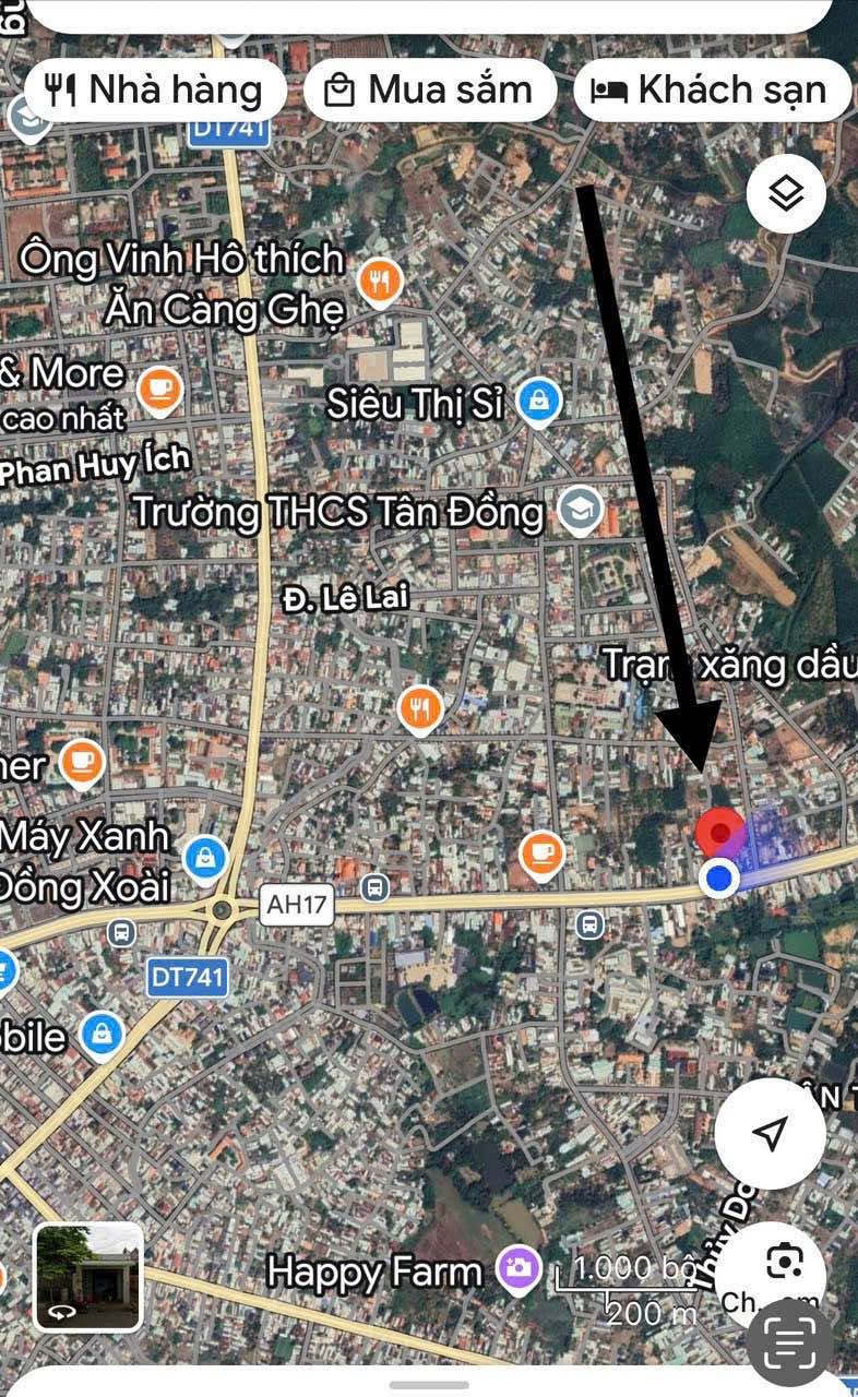 Bán nhà lô góc 2 mặt tiền QL14, Đồng Xoài, 308m²