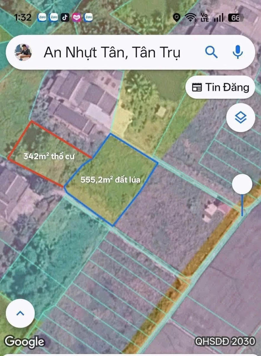 Bán đất lúa có thổ cư 897m² Cần Giờ, giá 1 tỷ 6 - Ảnh thu nhỏ 2