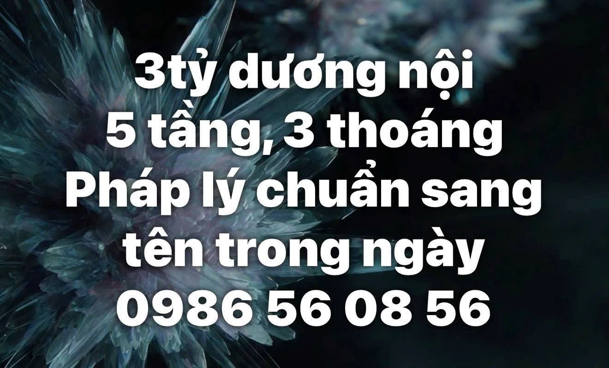 Bán nhà 31m² 5 tầng Dương Nội Hà Đông 3 tỷ - Ảnh 1