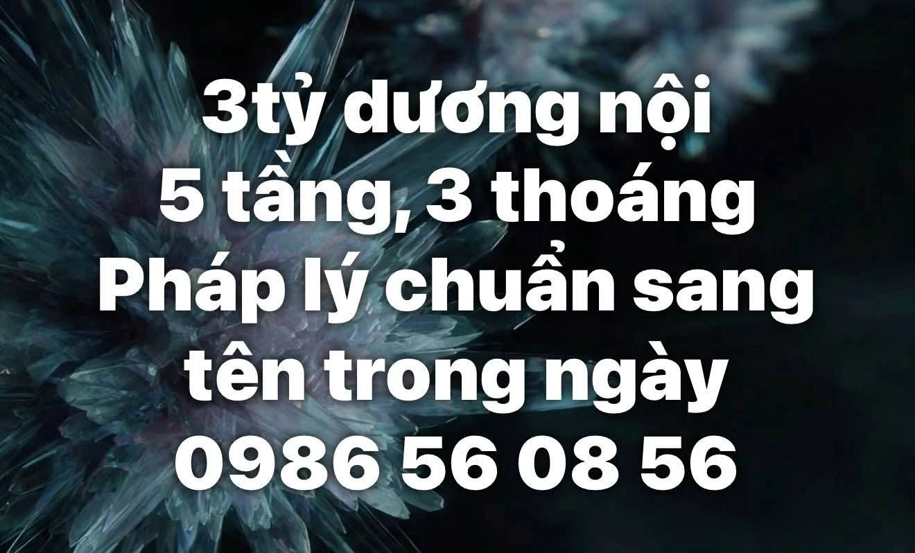 Bán nhà 31m² 5 tầng Dương Nội Hà Đông 3 tỷ - Ảnh 1