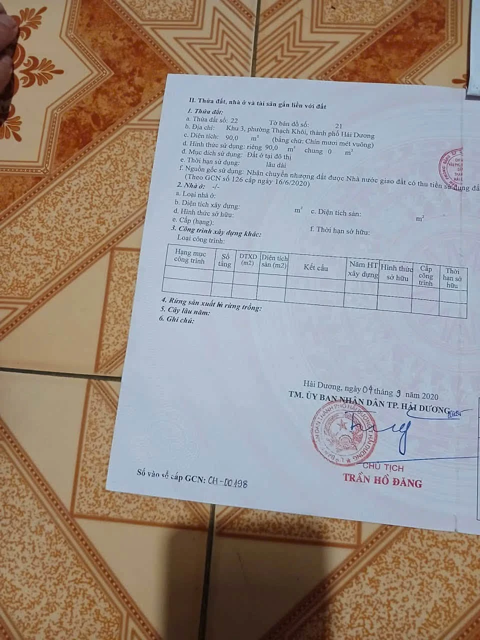 Bán đất 90m² mặt tiền 5m bờ sông Thái Bình Hải Phòng - Ảnh 1