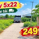 Bán đất 5x22m đường ô tô giá 249 triệu, sổ hồng riêng tại Châu Thành, Long An - Ảnh thu nhỏ 1
