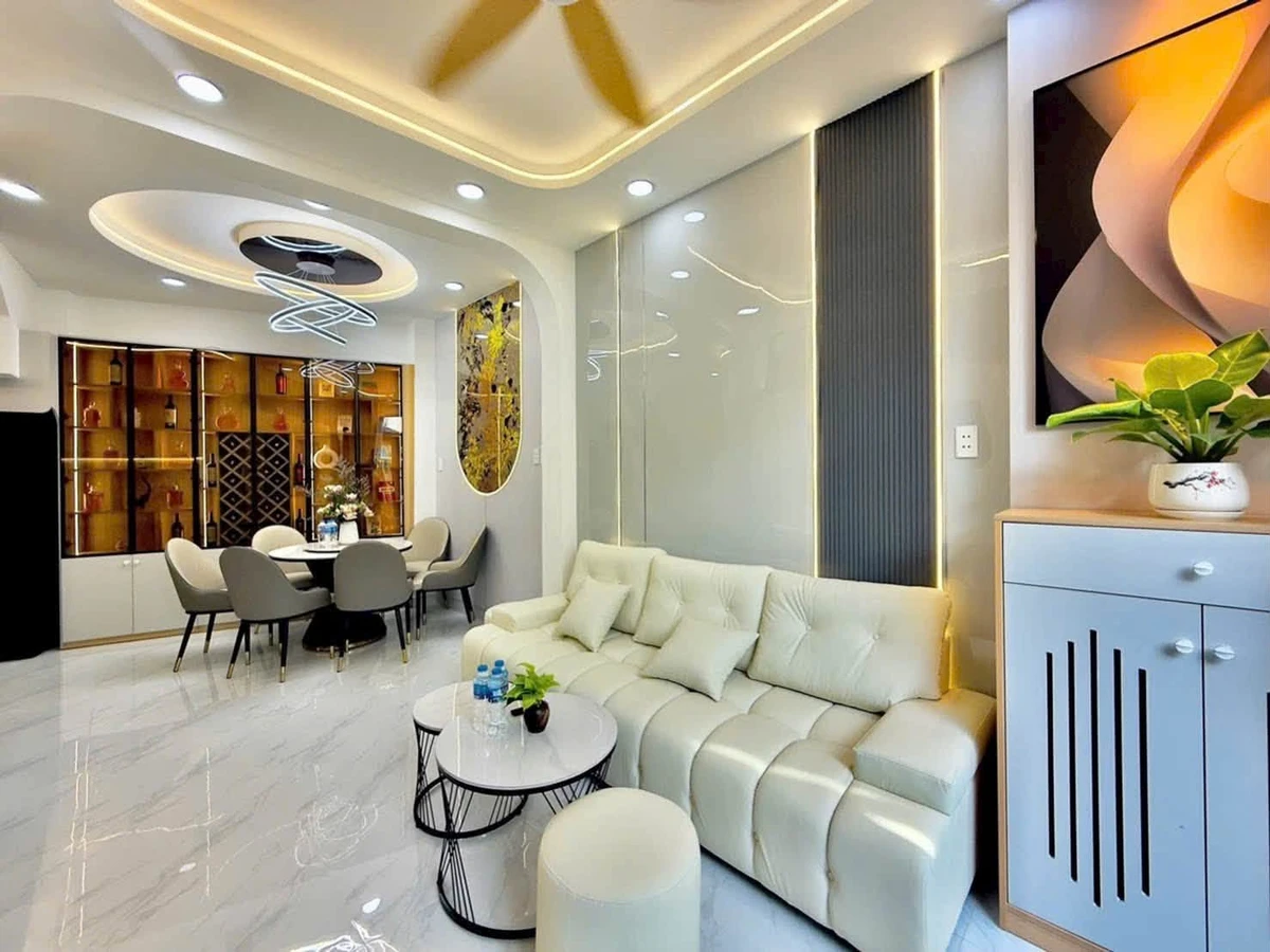 Bán nhà 3 tầng 3PN 52m2 Hoàng Hoa Thám Bình Thạnh - Ảnh thu nhỏ 2