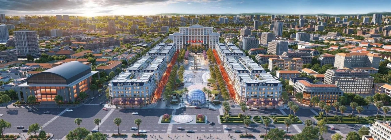 CK 4 tỷ căn giá hời Central Square Thái Nguyên chỉ 16 tỷ xây 6 mặt tầng phố đi bộ - Ảnh 1