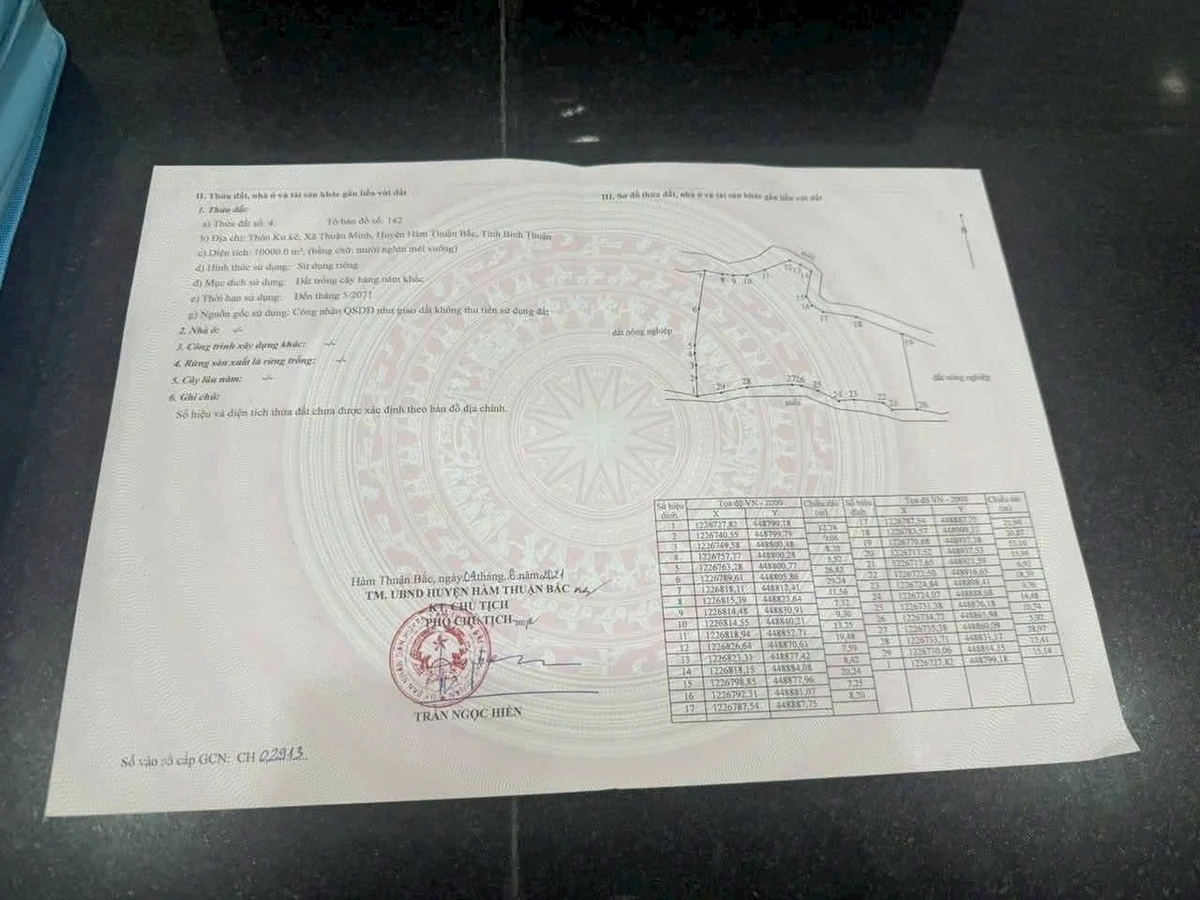 Bán đất nông nghiệp 1 mẫu tại Khu Kê, Bình Thuận - Ảnh thu nhỏ 3