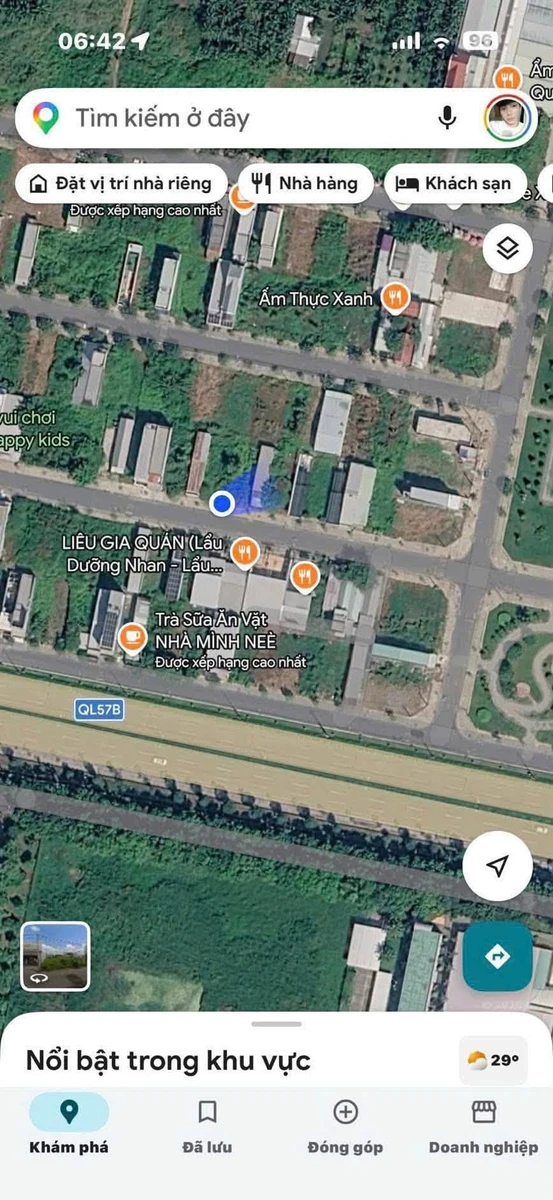 Bán đất nền TĐC KCN Giao Long 5x24m (120m2) thổ cư, giá 1,28 tỷ, đường số 2 - Ảnh 1