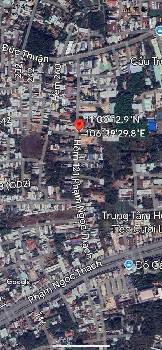 Bán đất mặt tiền Hẻm 121 260m² Phú Lợi Bình Tân - Ảnh thu nhỏ 2