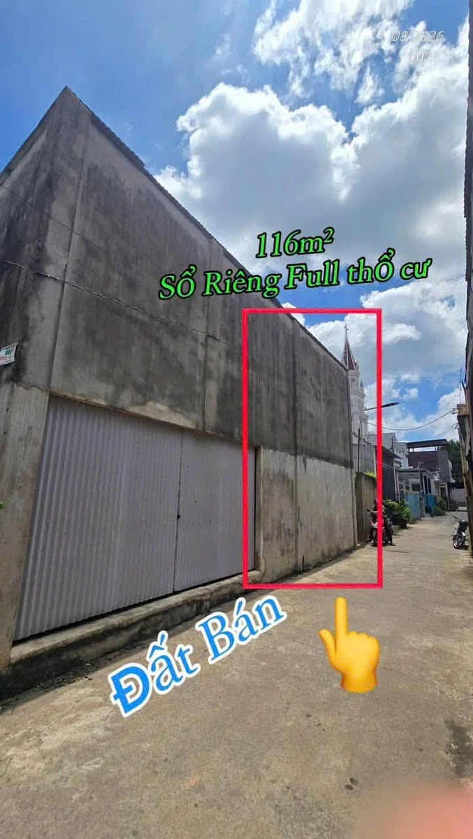 Bán lô đất thổ cư 116m² giá 1,99 tỷ gần Giáo xứ Ngũ Phúc, Phường Hố Nai, Đồng Nai - Ảnh thu nhỏ 5