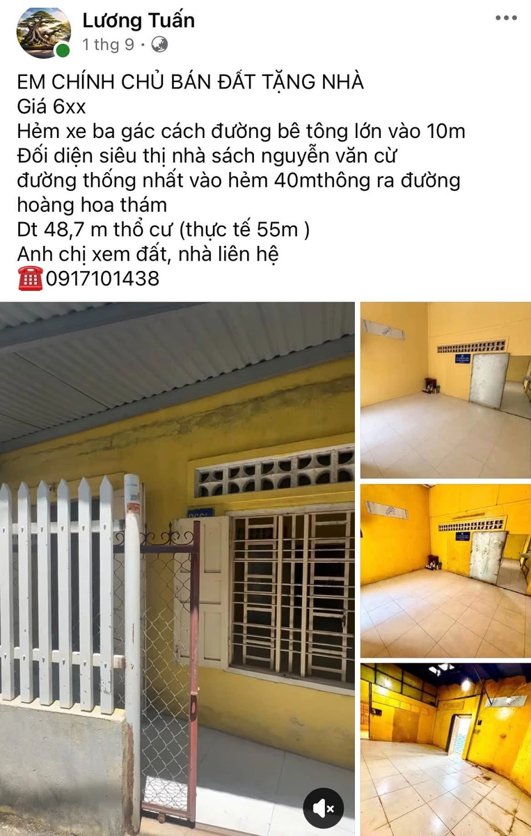 Bán đất tặng nhà 48.7m² Quận 12 giá 6 tỷ - Ảnh thu nhỏ 2