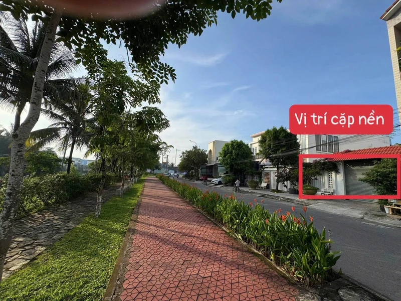 Bán nền mặt tiền bờ kè công viên 90m² Thới Nhựt 2