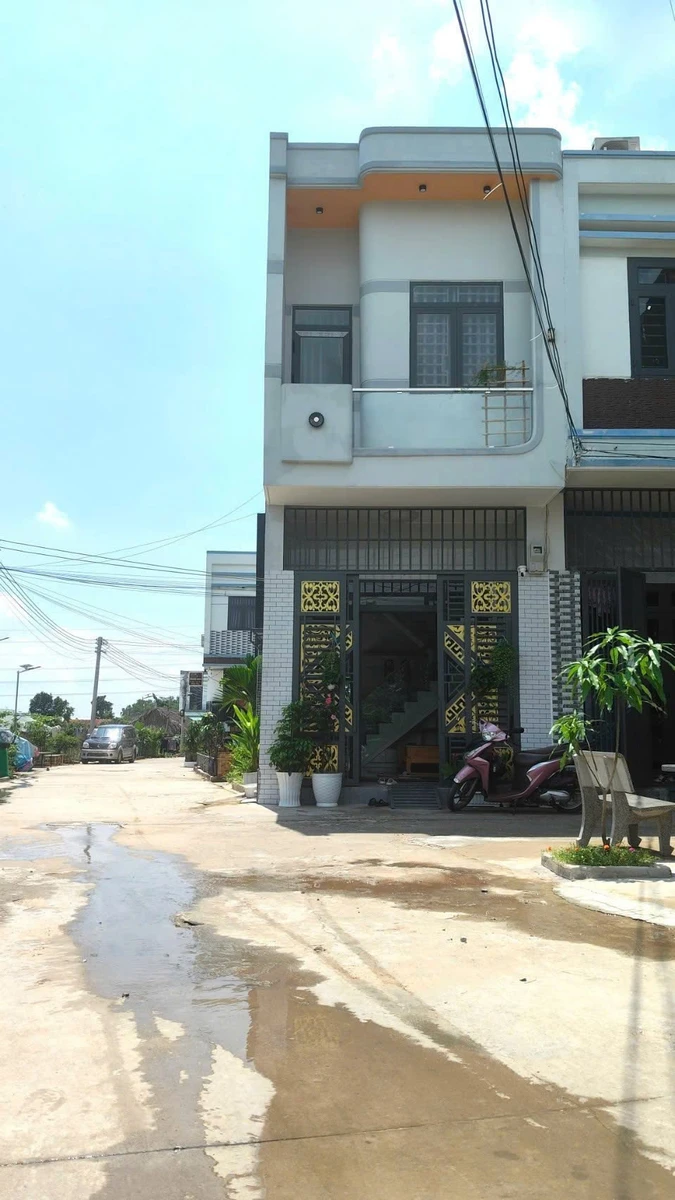 Bán nhà góc 2 mặt tiền 1 trệt 1 lầu 3PN, 40m2, giá 1,45 tỷ, Phường Tân Khánh - Ảnh 1