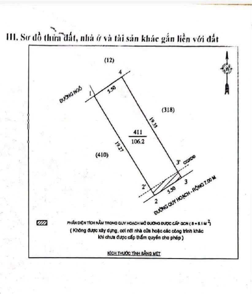 Bán nhà 3 tầng 106m² đường 10m gần Lotte, 7 tỷ - Ảnh 1