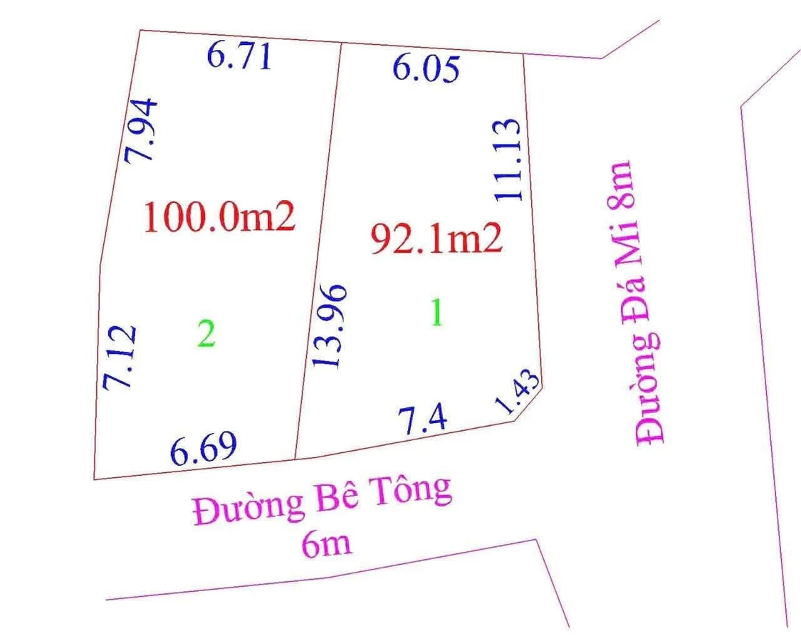 Bán đất 93m² Ninh Trung 218 triệu - Ảnh thu nhỏ 2