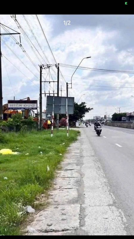 Bán 1.800m2 đất mặt tiền QL1A Bình Thạnh Thủ Thừa 18 tỷ