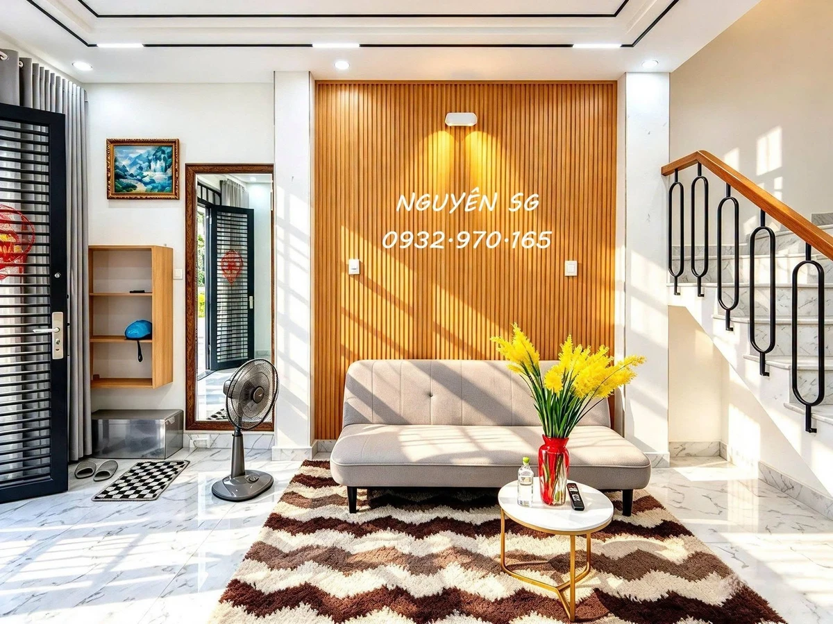 Bán nhà hẻm xe hơi 7 chỗ 2PN 44m² Đinh Tiên Hoàng, gần Cầu Bông - Ảnh thu nhỏ 4