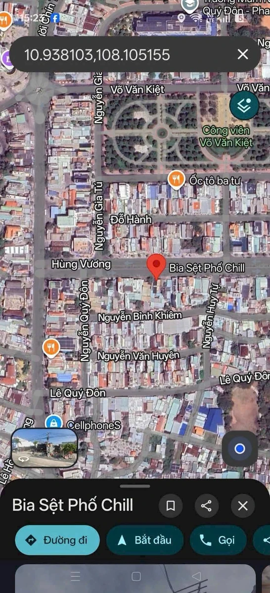 Bán đất mặt tiền Hùng Vương 95m2 Phan Thiết 7 tỷ 5 - Ảnh 1