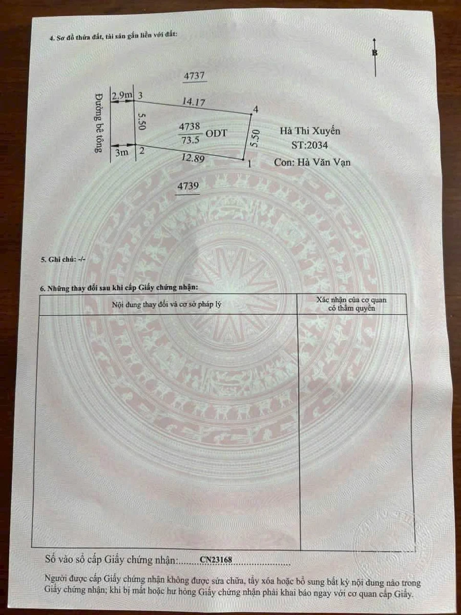 Bán đất 81,5m2 Phường Tân An Thủ Dầu Một 1 tỷ 150 triệu - Ảnh thu nhỏ 4