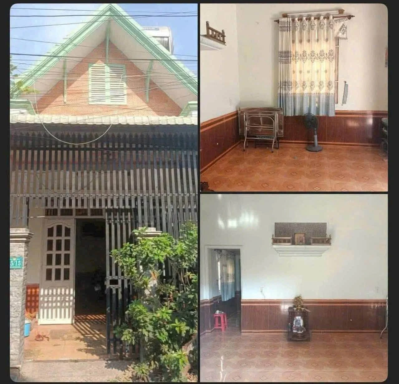 Cho thuê nhà 1 trệt 1 lửng 70m² 3PN gần Thống Nhất - Ảnh 1