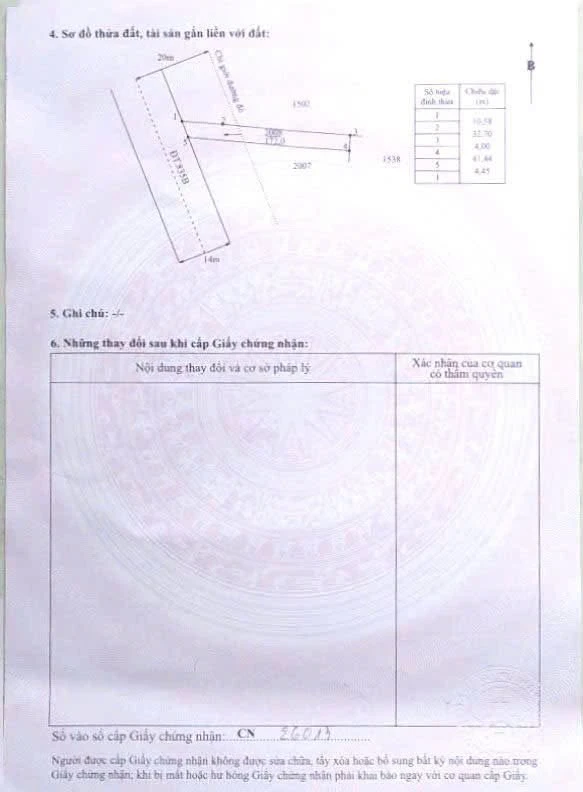 Bán đất thổ cư 172m² đường 835B Mỹ Lộc, 2,9 tỷ - Ảnh thu nhỏ 2