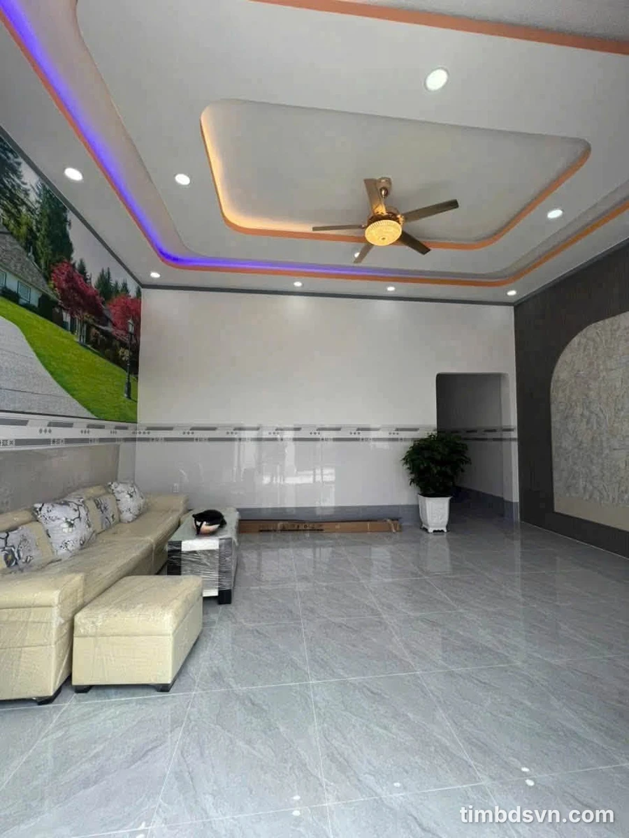 Bán nhà cấp 4 mới 1tỷ650tr, 120m2, Đức Hoà, Long An - Ảnh thu nhỏ 3