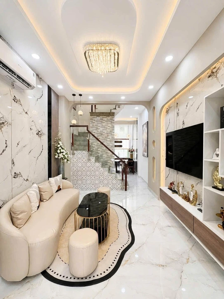 Bán nhà 4 tầng 34m2, 5 phòng ngủ, full nội thất tại 343 Phan Xích Long, Phú Nhuận - Ảnh thu nhỏ 2