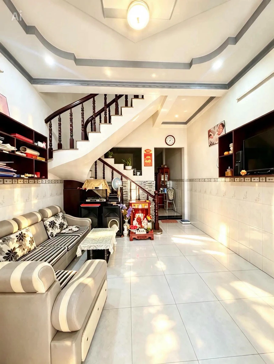 Bán nhà 2 tầng BTCT 56m² hẻm 7m xe tải đường Trương Thị Hoa, Tân Thới Hiệp, Quận 12 - Ảnh thu nhỏ 2