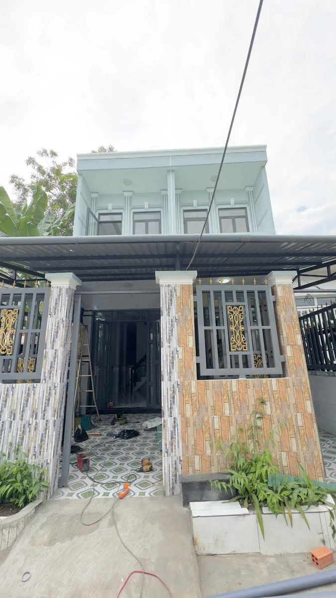 Bán nhà mới 106m2 khu Long Hậu Nhà Bè 3,3 tỷ - Ảnh 1