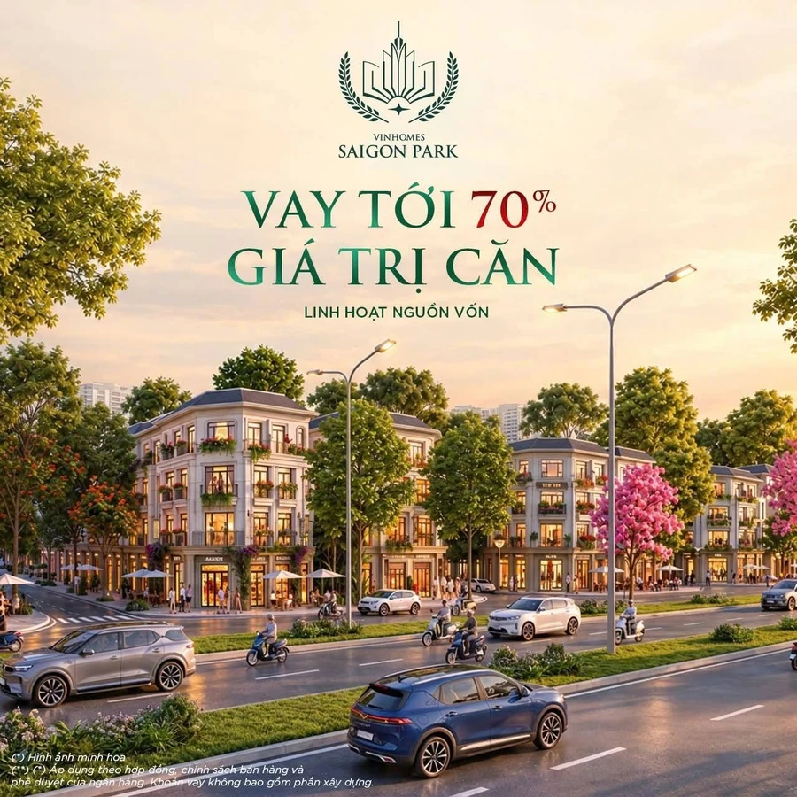 Bán nhà phố liền kề 4 tầng 166m² Vinhomes Sài Gòn Park Hóc Môn 5,23 tỷ - Ảnh thu nhỏ 5