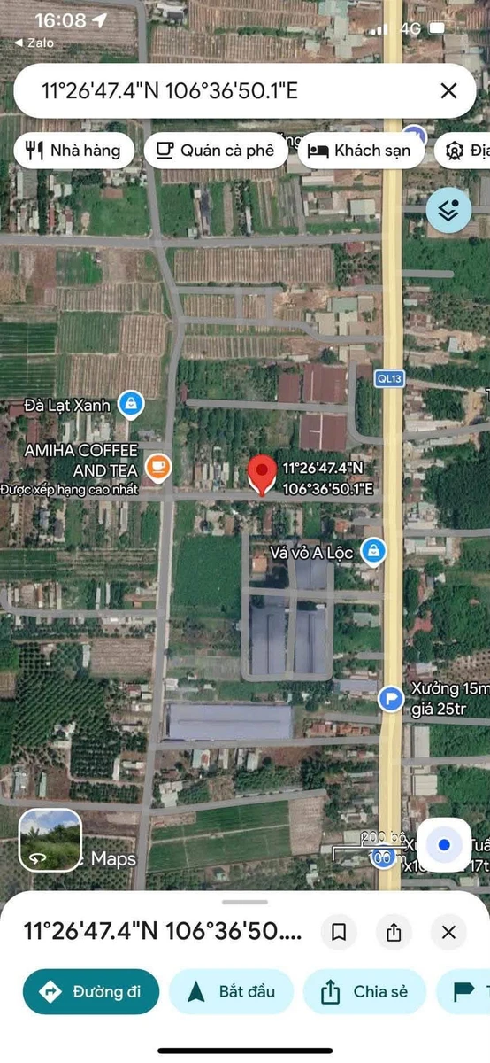 Bán đất 6m x 60m Phùng Hưng Chơn Thành 1,19 tỷ - Ảnh thu nhỏ 4
