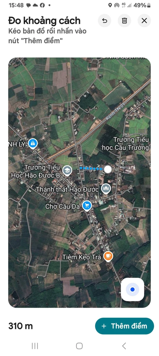 Bán nhà 2PN 186m² sát chợ Cầu Da, Tây Ninh, 500 triệu - Ảnh thu nhỏ 2
