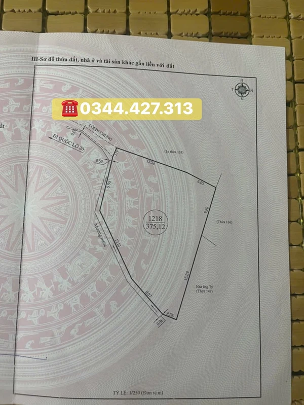 Bán đất Cầu Đất 375m² giá 2,3 tỷ