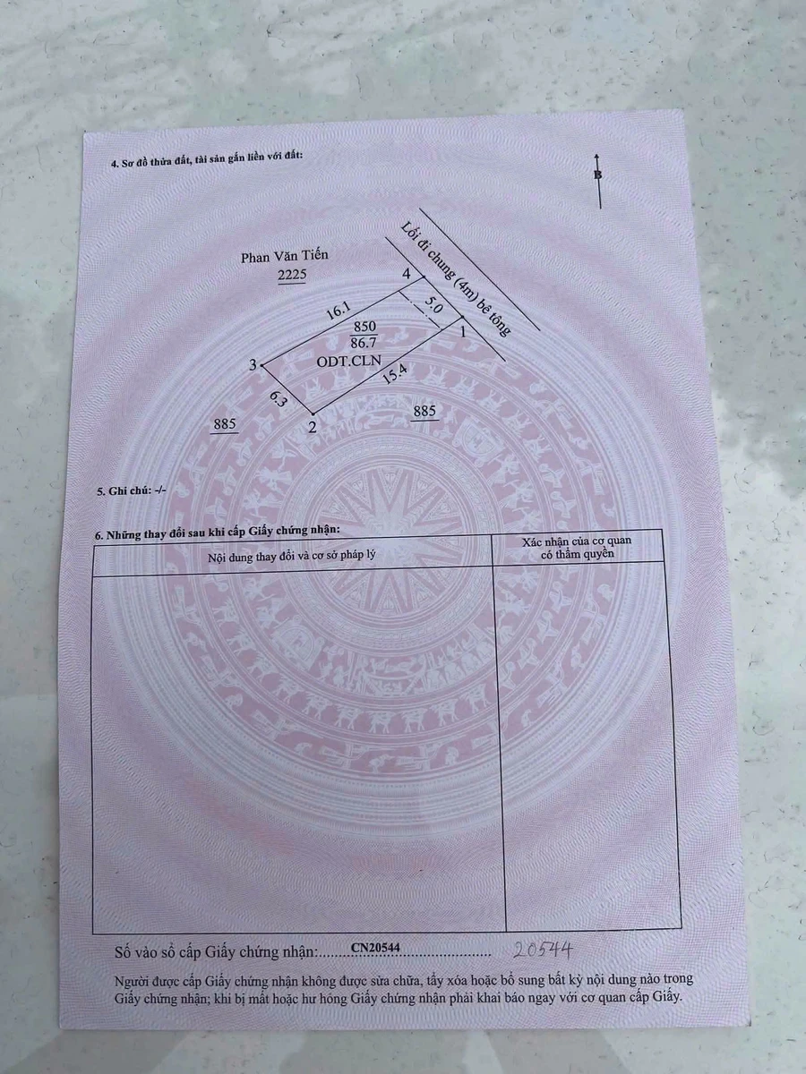Bán nhà 1 trệt 1 lầu 75m2 3PN Phú Mỹ Bình Dương 3 tỷ 680 - Ảnh thu nhỏ 4