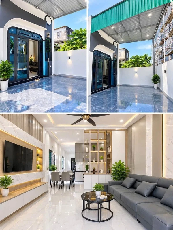 Bán nhà cấp 4 xây mới full nội thất 56,8m² ngõ đường Trương Hán Siêu, Bến Thủy