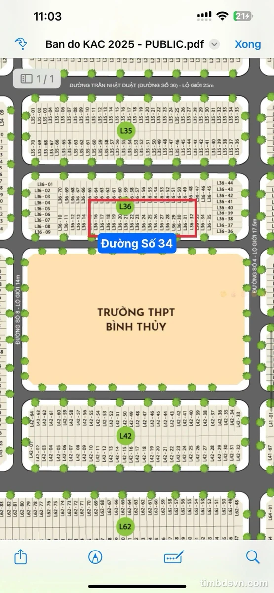 Bán đất nền 94.5m² KDC Ngân Thuận, Cần Thơ 1.75 tỷ - Ảnh thu nhỏ 3