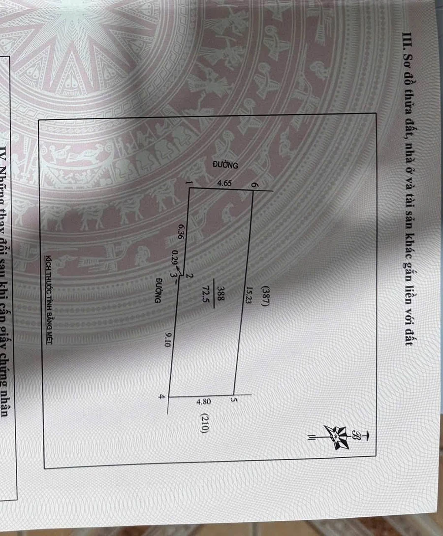 Bán đất lô góc 2 mặt tiền 72.5m² Hóc Môn 2 tỷ - Ảnh thu nhỏ 3