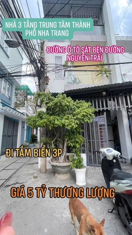 Bán nhà góc 2 mặt tiền 46m² Phước Tân Nha Trang 5 tỷ