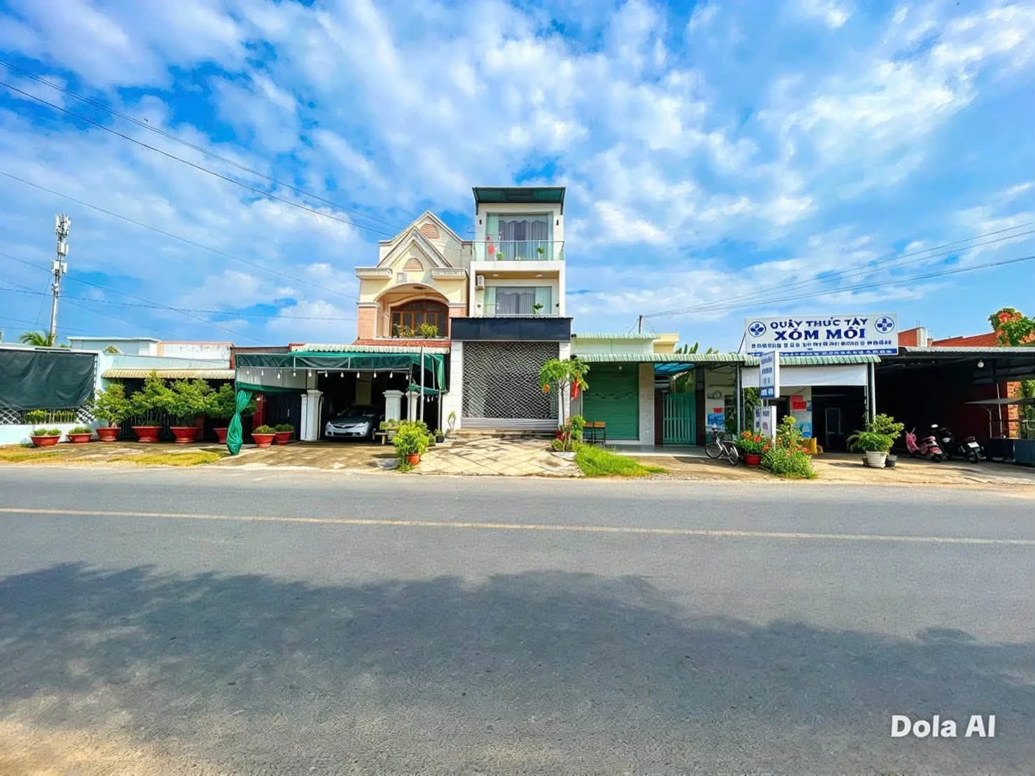 Bán nhà mặt tiền kinh doanh đường Hùng Vương, Gò Dầu, Tây Ninh 134m2 giá 3,3 tỷ - Ảnh 1