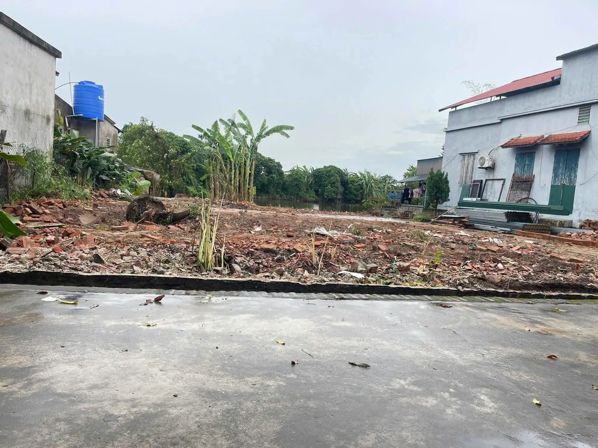 Bán đất Cẩm Giàng 100m² mặt tiền 4,5m, 1 tỷ 4 - Ảnh 1